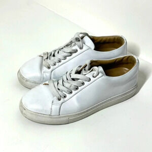 Thursday Boot Co. Premier Low Top Lace Up Leather Sneakers White Size 8
